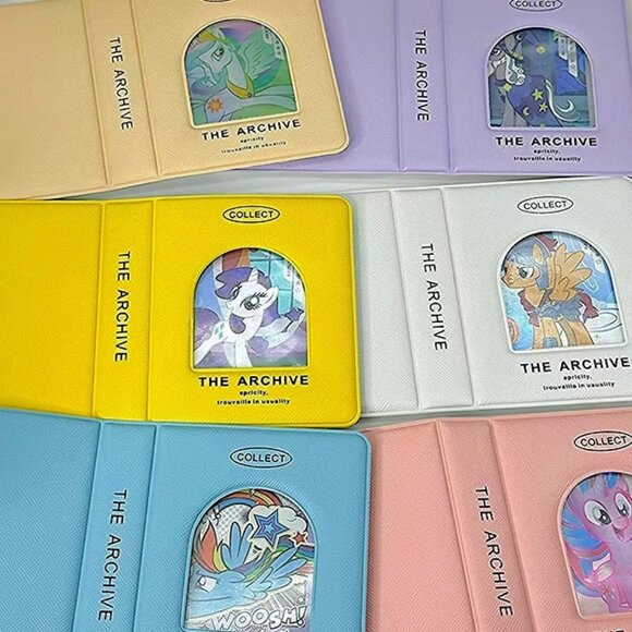 Mini Pocket Card Binder – 1-Slot Per Page, Soft Leather Feel - Picture 1 of 2